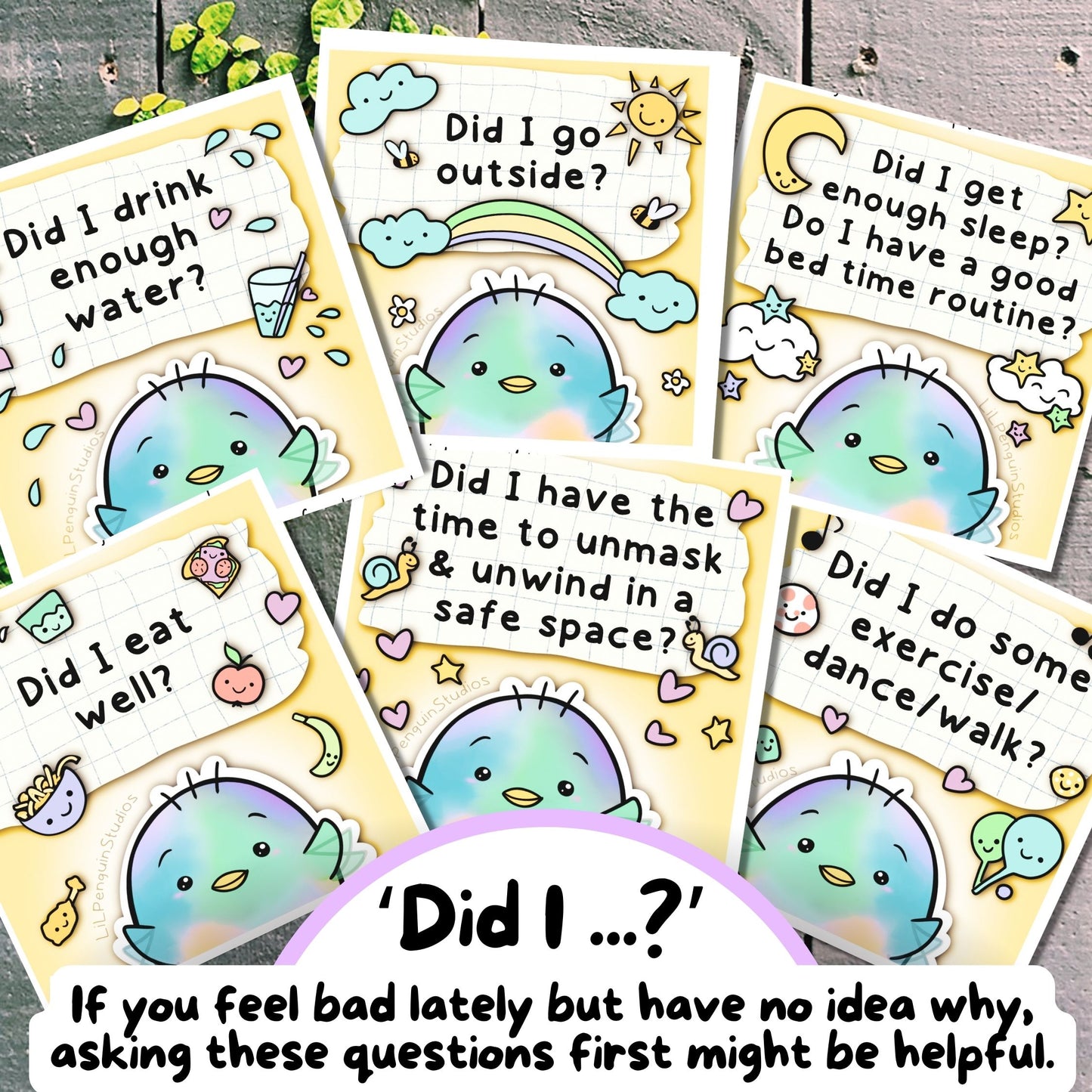 Autistic Meltdown Mega Bundle (Communication Cards, Affirmations, Calm-Down Kit, How to Help)