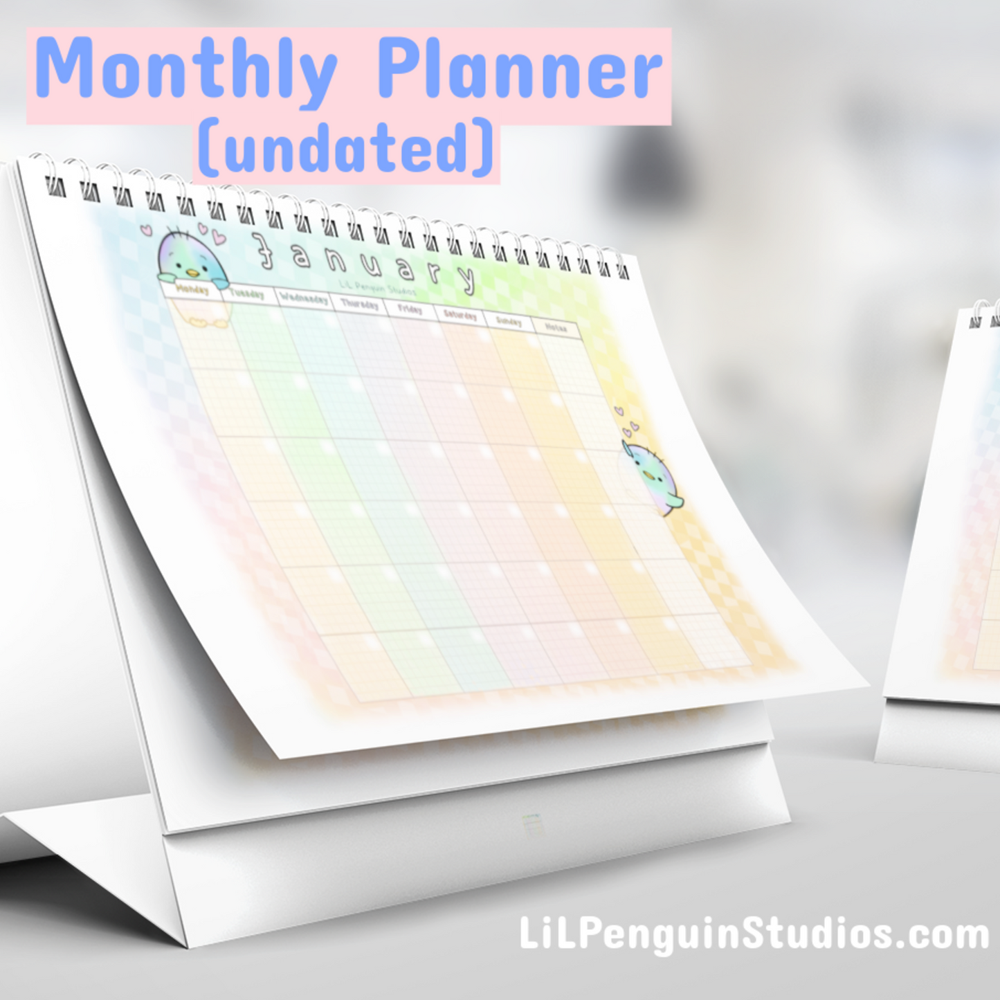 Autism Planner Pages (Printable, Undated)