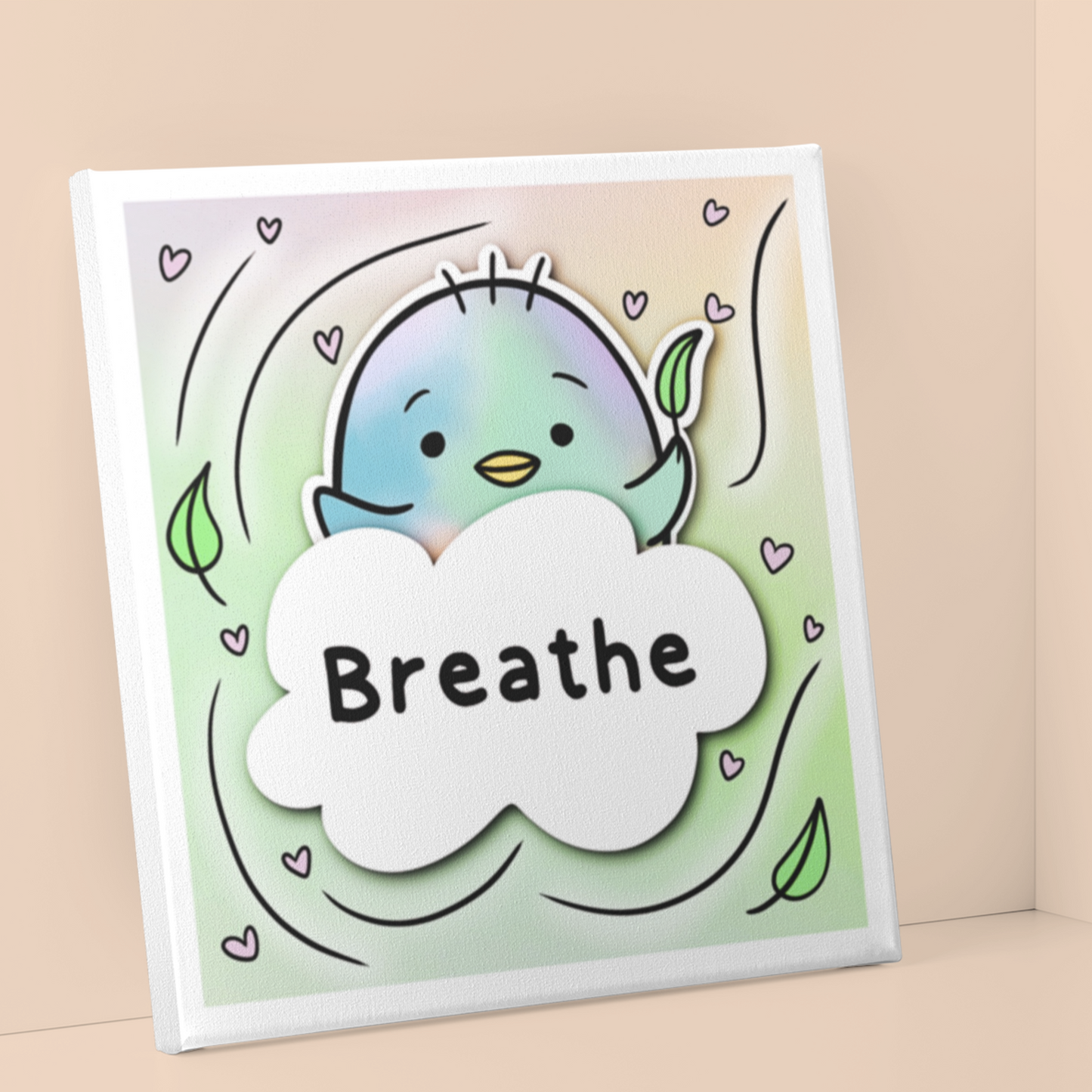 Affirmation cards / Kindness cards for anxiety, meltdowns, shutdowns, panic attacks, etc. Pastel colors, and cute penguins on each cards, hand drawn by an autistic artist.