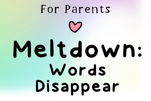 Why Your Autistic Child Can’t Talk During a Meltdown and How To Help