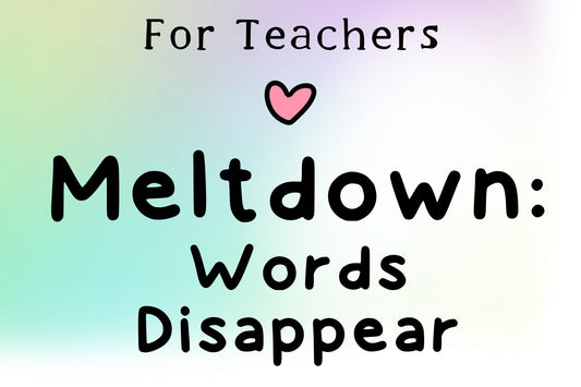 Why Autistic Students Often Can’t Speak During a Meltdown (and How to Help)