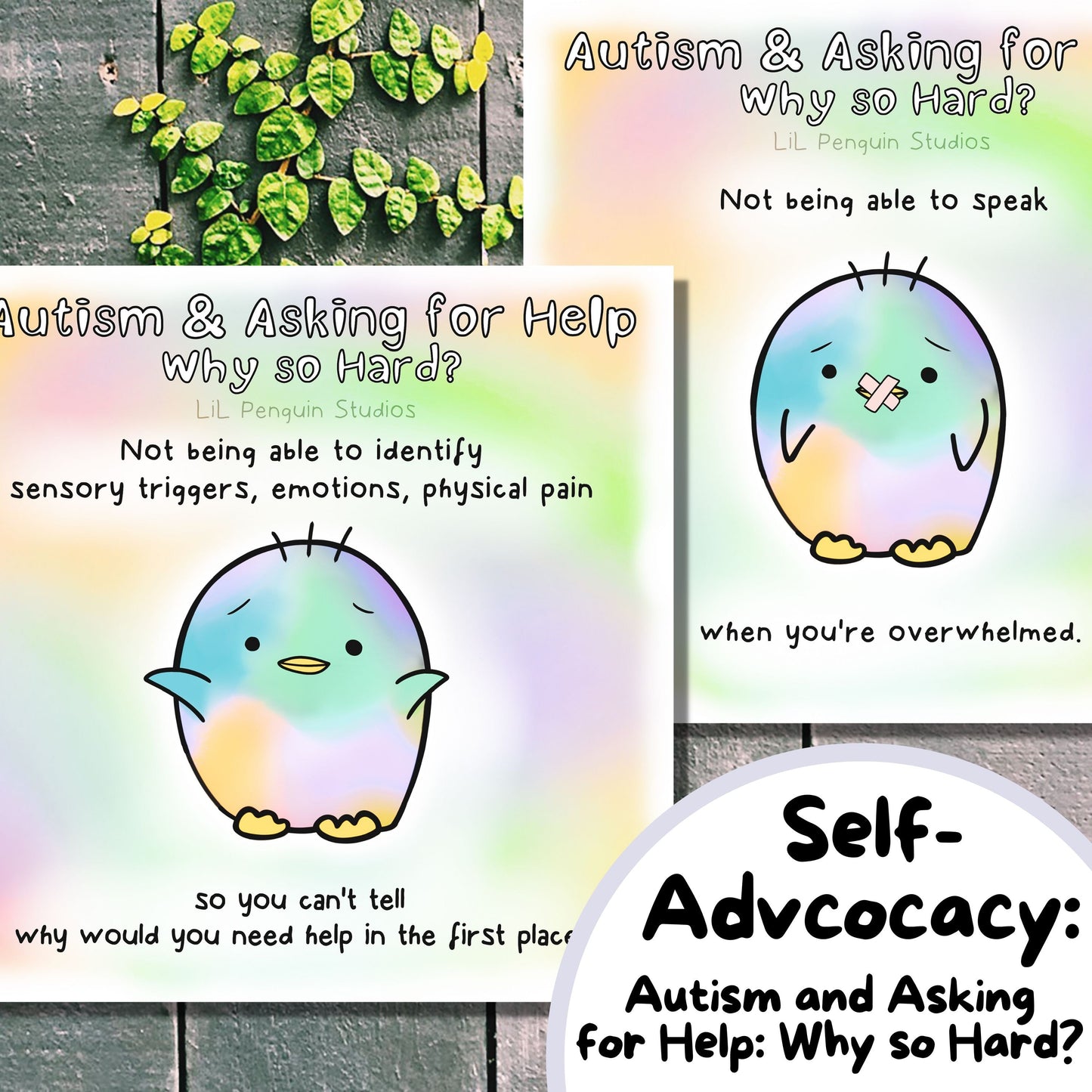 Autism and Asking for Help' Bundle - Private Practice Use