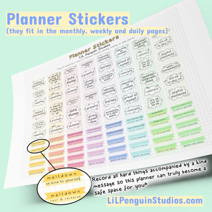 Autism Time-Management Bundle (Visual Timers, Planners, Cards)