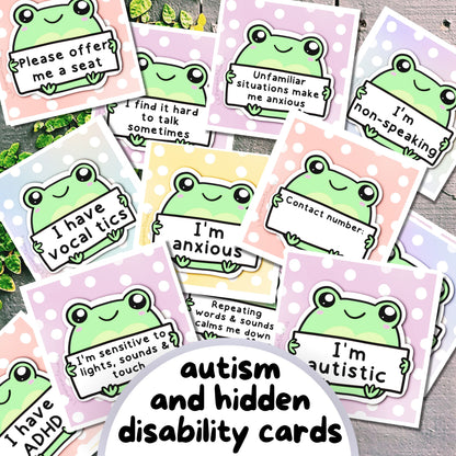Frog Communication Cards & Affirmation Cards (Digital) - PRIVATE PRACTICE USE