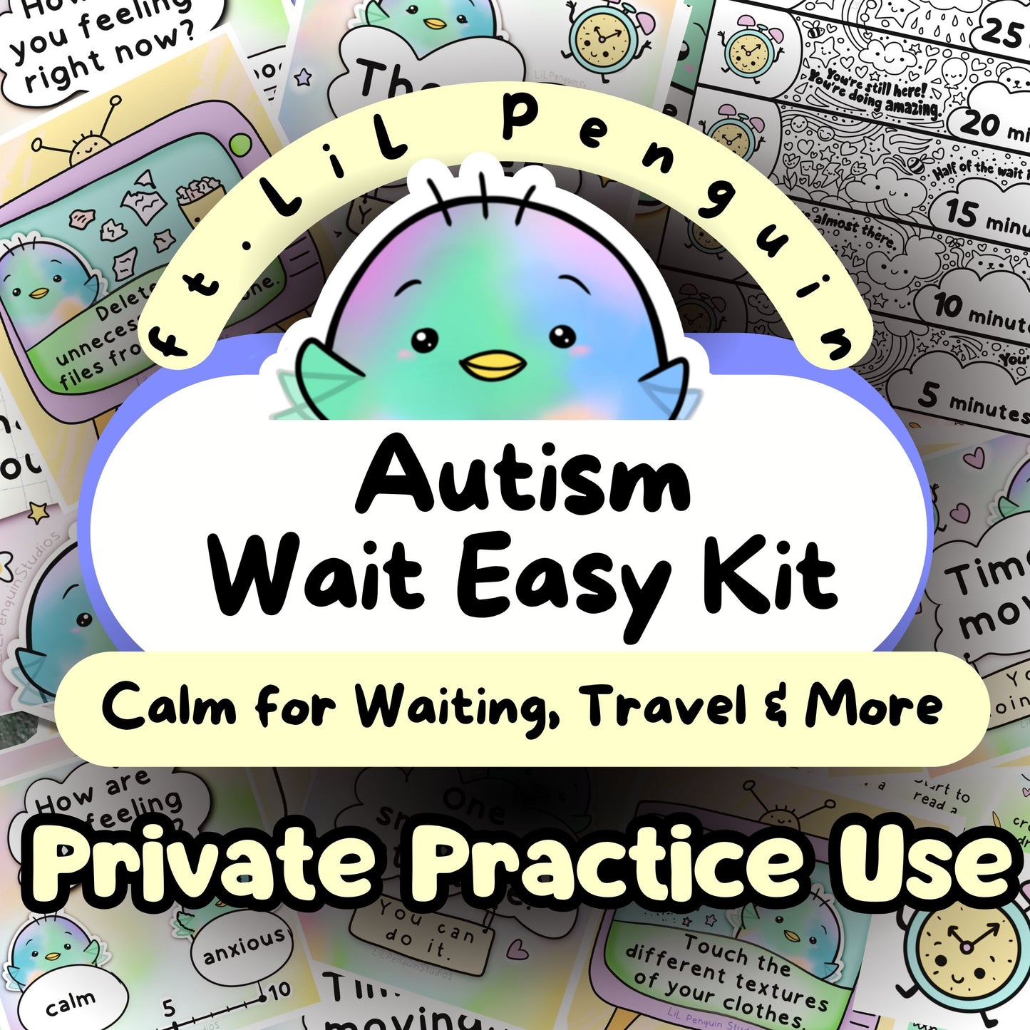 Autism Wait Easy Kit - with PRIVATE PRACTICE USE Licence