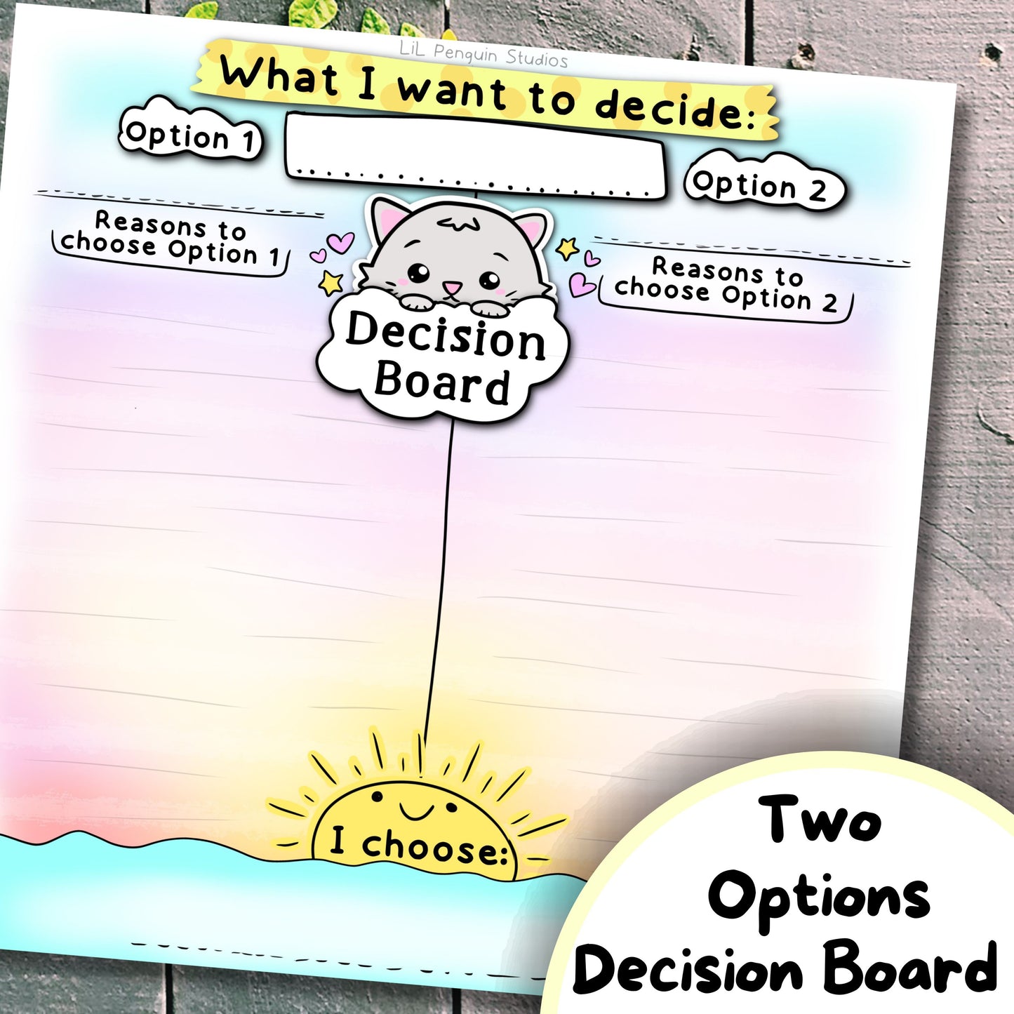 Autism Decision-Making Bundle: Tools to Support Calm, Clear Everyday Choices
