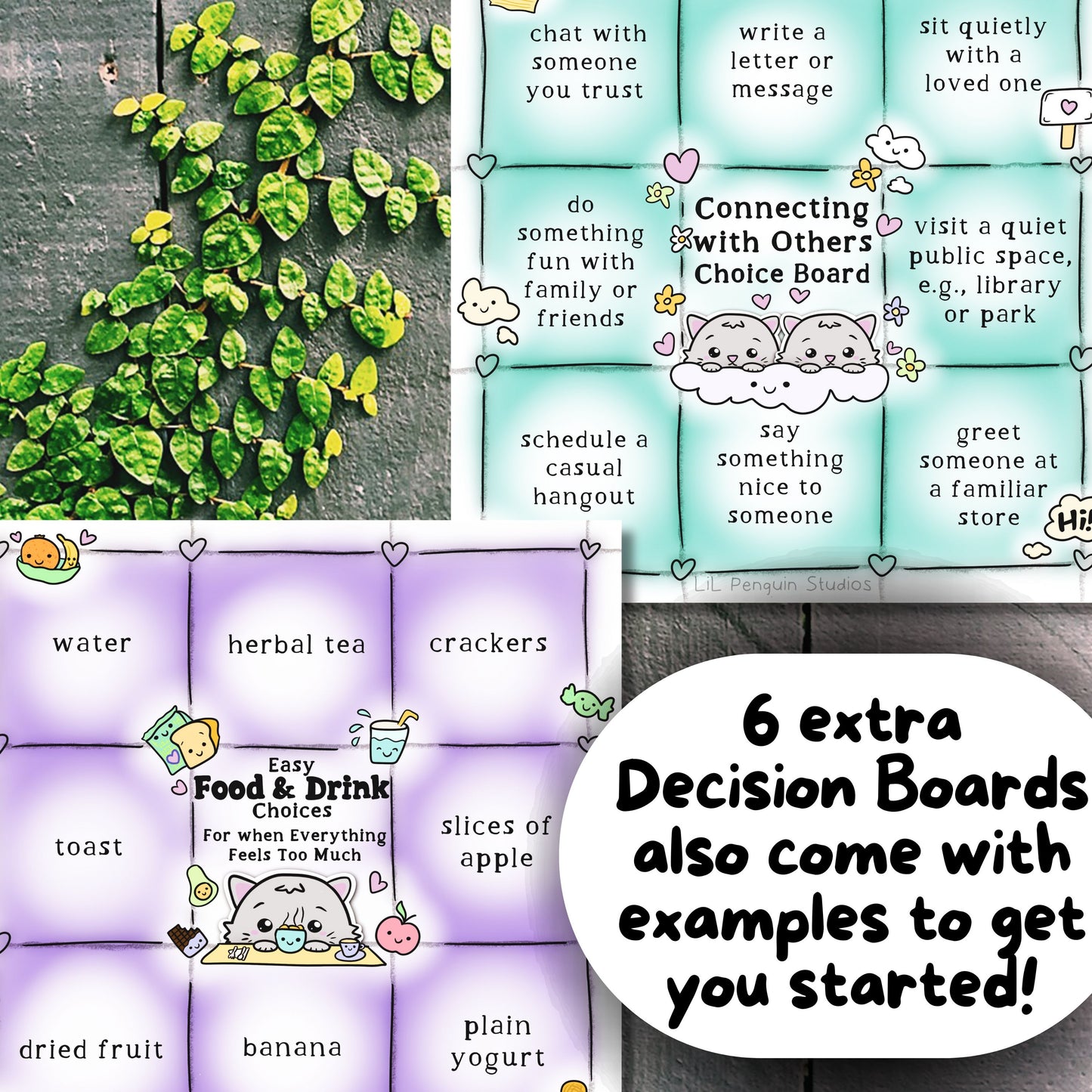 Autism Decision-Making Bundle: Tools to Support Calm, Clear Everyday Choices