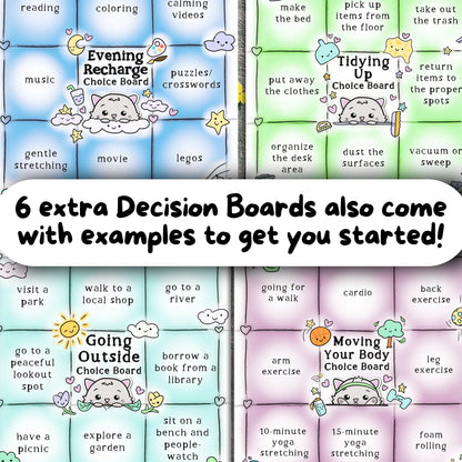 Autism Decision-Making Bundle: Tools to Support Calm, Clear Everyday Choices