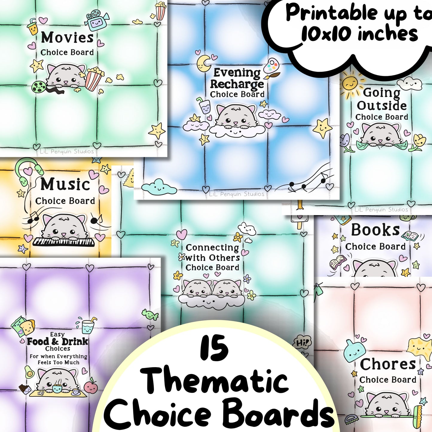 Autism Decision-Making Bundle: Tools to Support Calm, Clear Everyday Choices