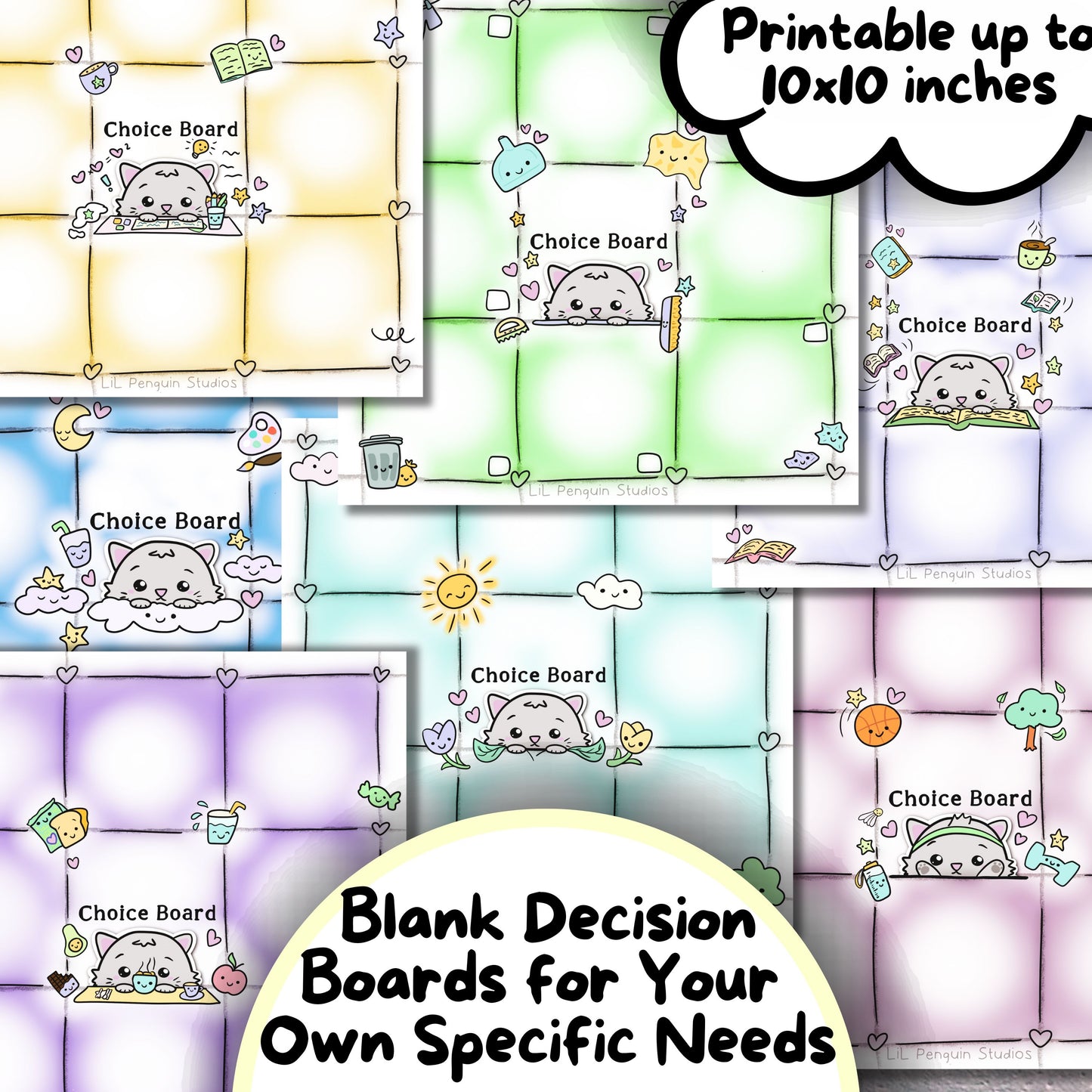 Autism Decision-Making Bundle: Tools to Support Calm, Clear Everyday Choices