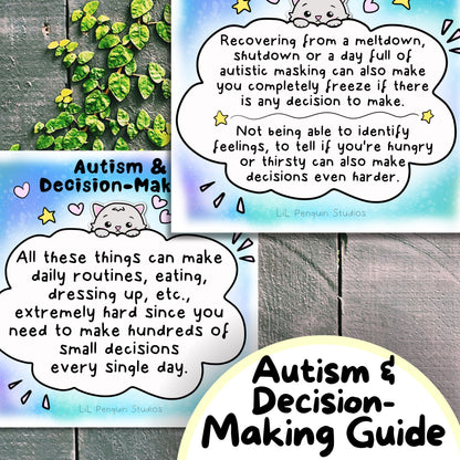 Autism Decision-Making Bundle: Tools to Support Calm, Clear Everyday Choices