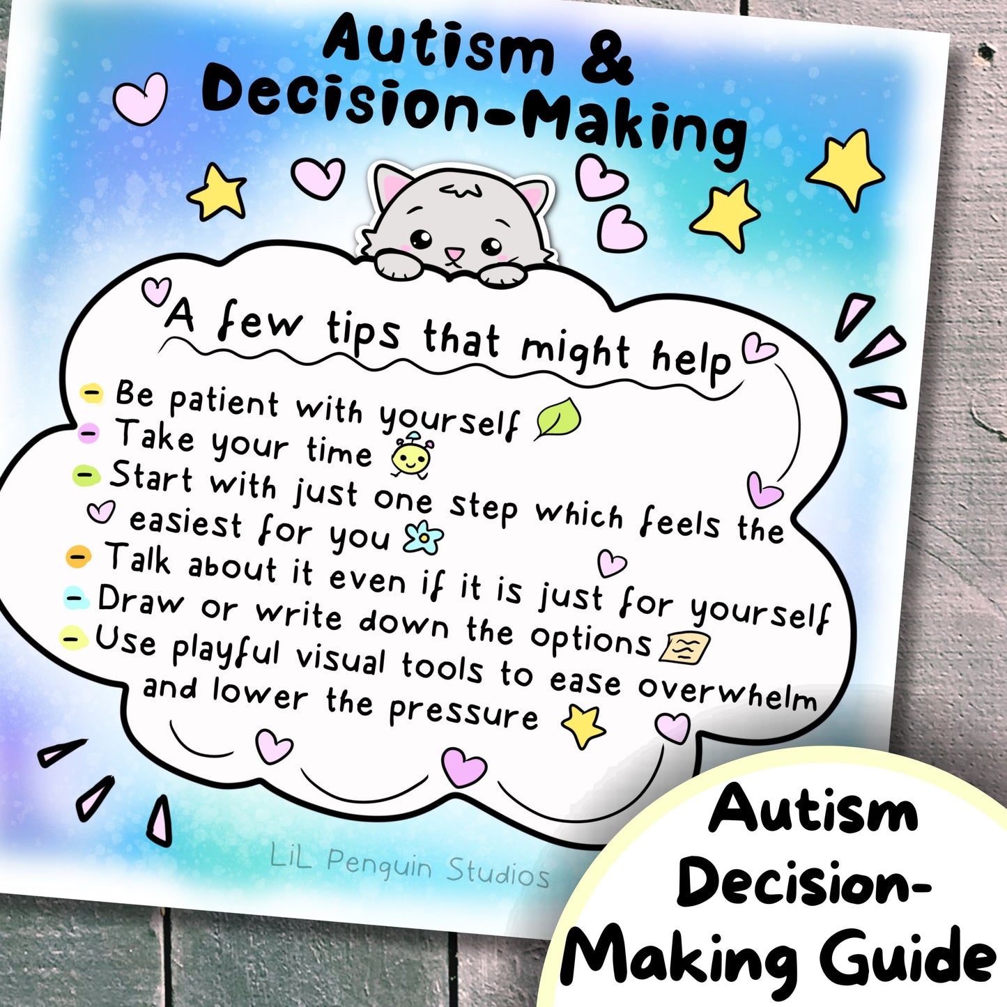 Autism Decision-Making Bundle: Tools to Support Calm, Clear Everyday Choices