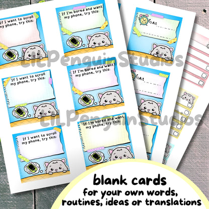Autism Time-Management Bundle (Visual Timers, Planners, Cards)