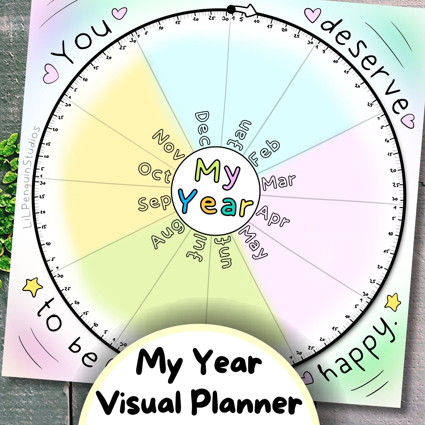Autism Time-Management Bundle (Visual Timers, Planners, Cards)
