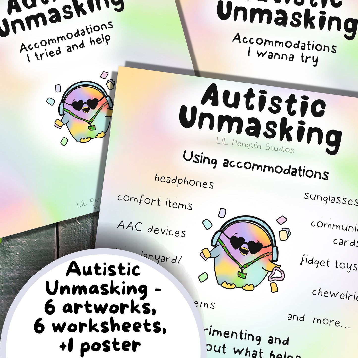 'Autistic (Un)masking' Double Bundle - Personal Use