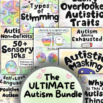 The ULTIMATE Autism Bundle - ALL DIGITAL ITEMS - Personal Use
