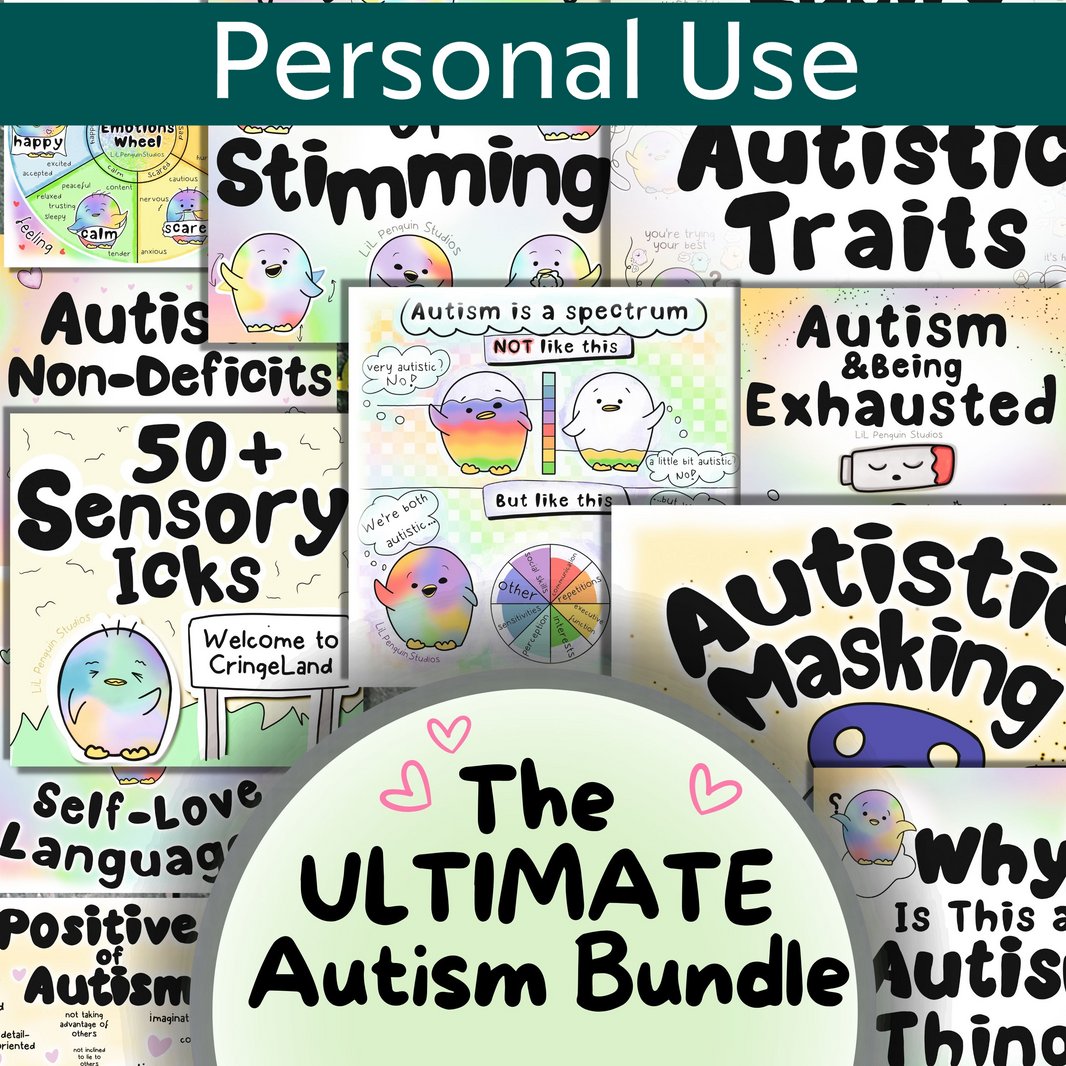 Autism Items The Ultimate Autism Bundle – LiL Penguin Studios