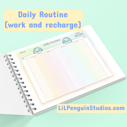 Autism Time-Management Bundle (Visual Timers, Planners, Cards)