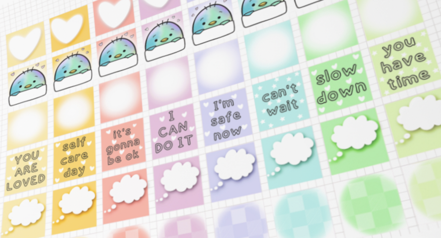 Autism Planner Stickers (Printable) - Personal Use