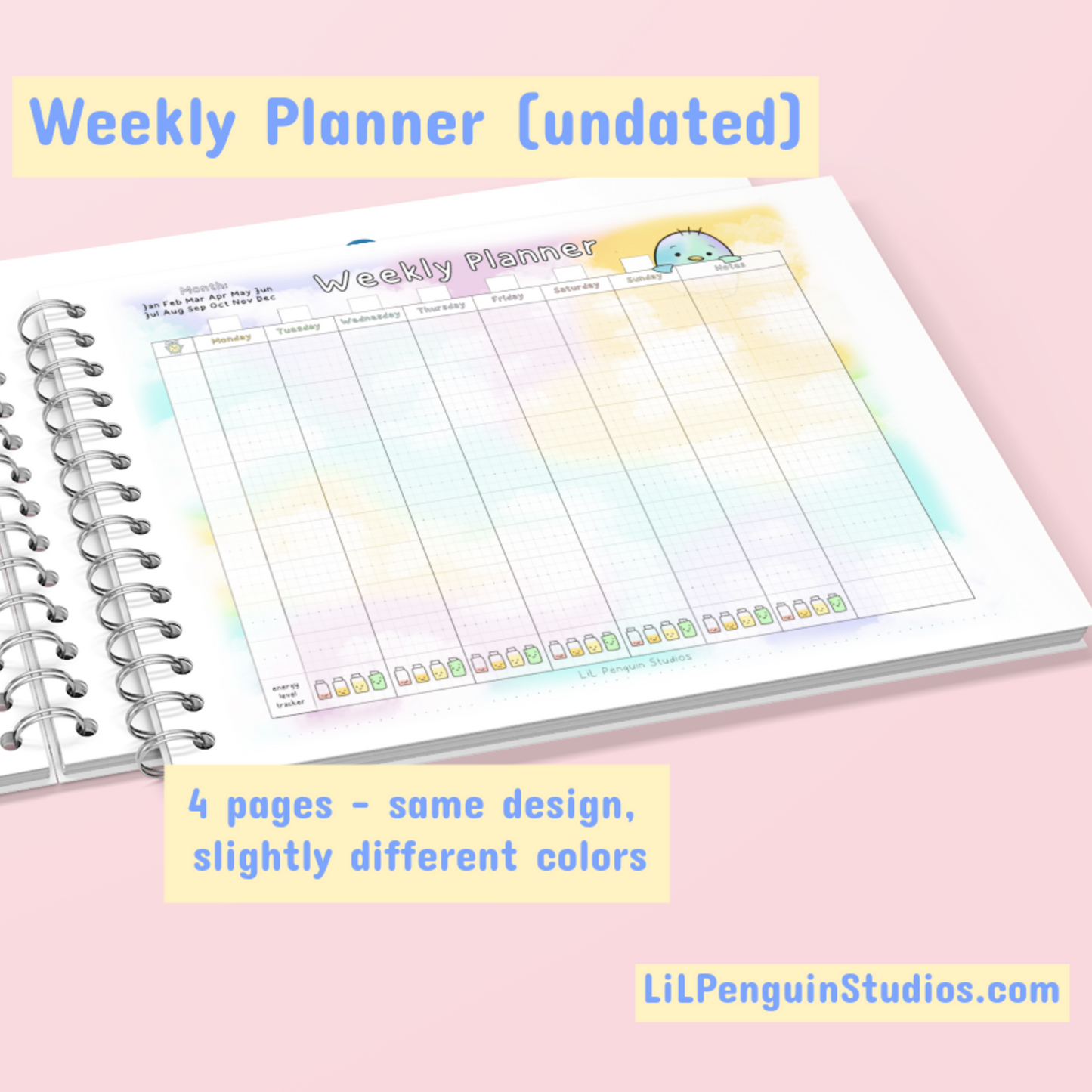 Autism Time-Management Bundle (Visual Timers, Planners, Cards)