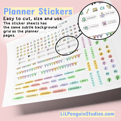 Autism Planner Kit (Printable, Undated) - Personal Use