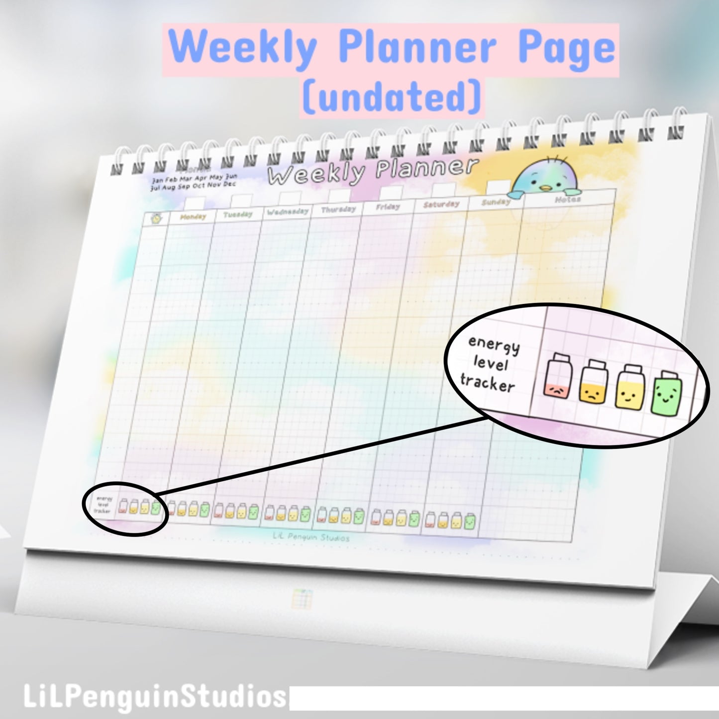 Autism Time-Management Bundle (Visual Timers, Planners, Cards)
