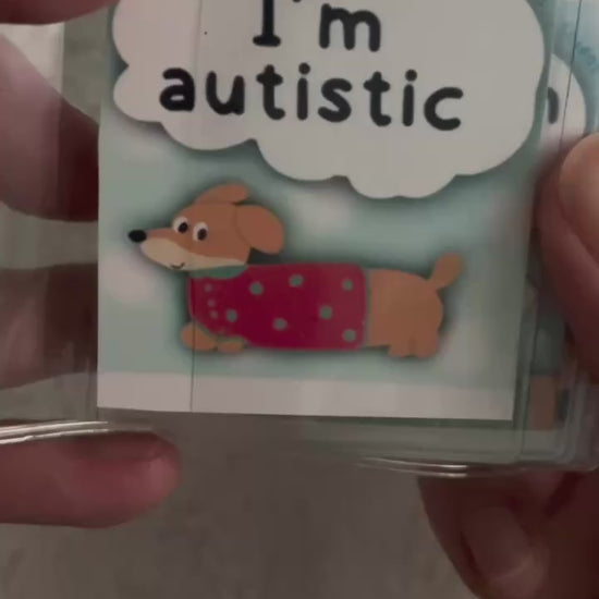 autism meltdown communication cards and affirmations