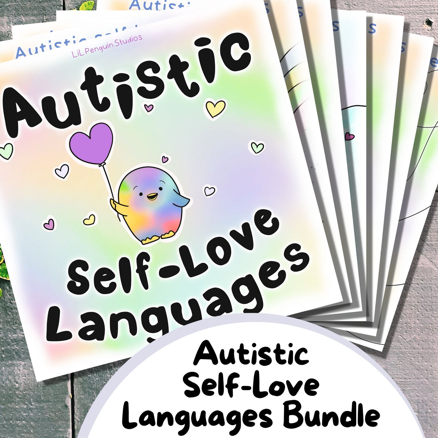 'Autistic Self-Love Languages' Printable Bundle - Personal Use
