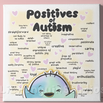 'Positives of Autism' Bundle with Worksheet