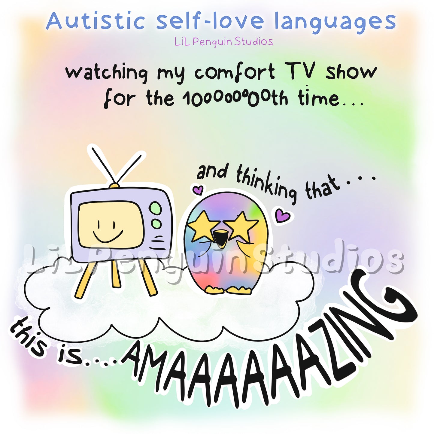 'Autistic Self-Love Languages' Printable Bundle - Personal Use