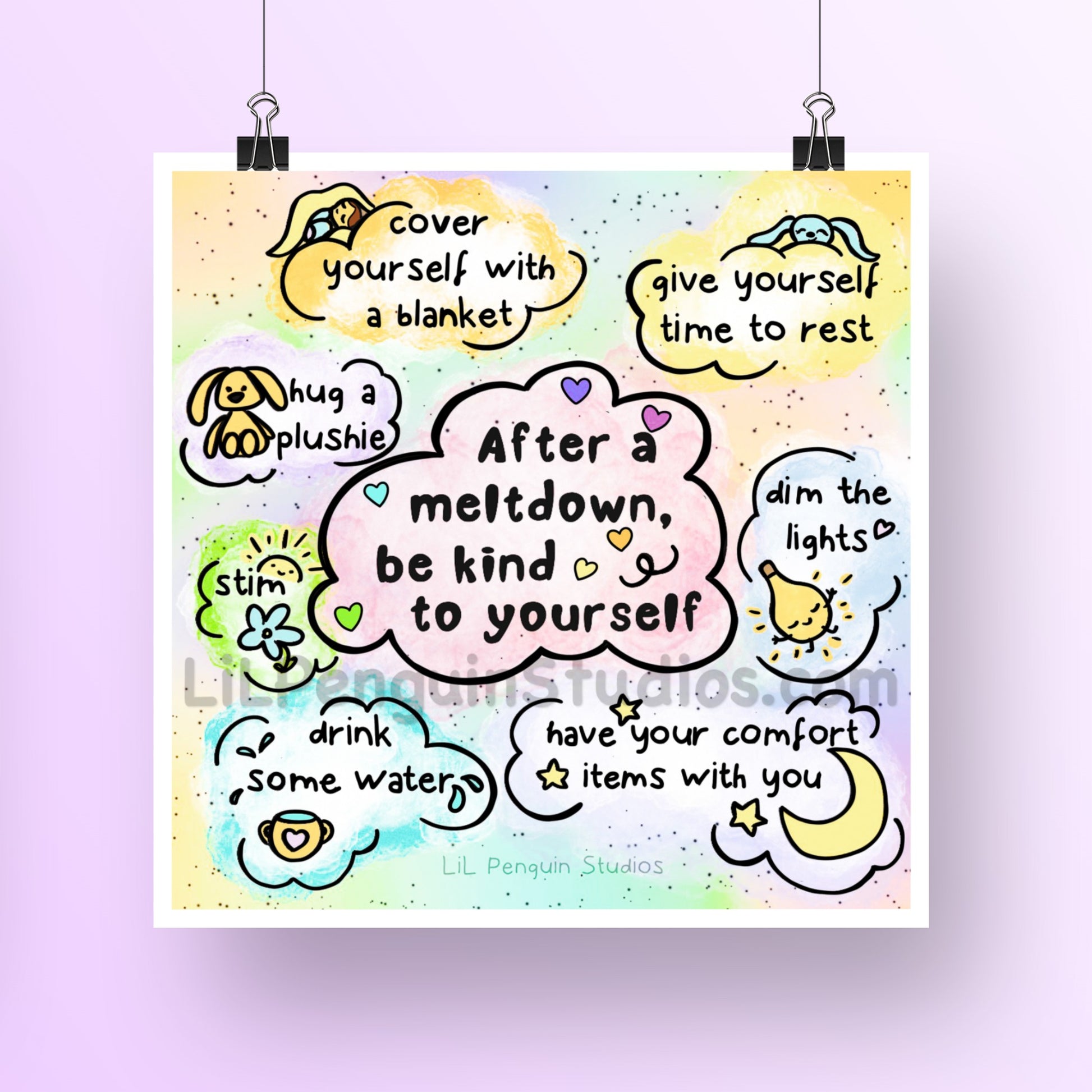 Missing: My Motivation Poster Stickers - Craft Penguin Planner